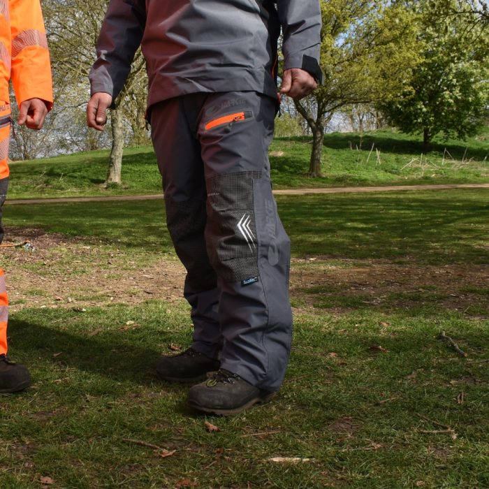 Harkie Defiance Waterproof Trousers, Grey - Image 6
