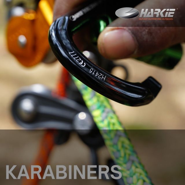 Harkie karabiners are top of the game for durability....they also come in four vibrant colours!😊  💙 💚 💜 🧡  #harkie #harkieglobal #rope #arborist #arboristsofinstagram #arboriculture #forestry #treesurgeon #treesurgery #treeclimber #treecutting #climbing #treecare #outdoorlifestyle #arbgear #arblife #karabiner