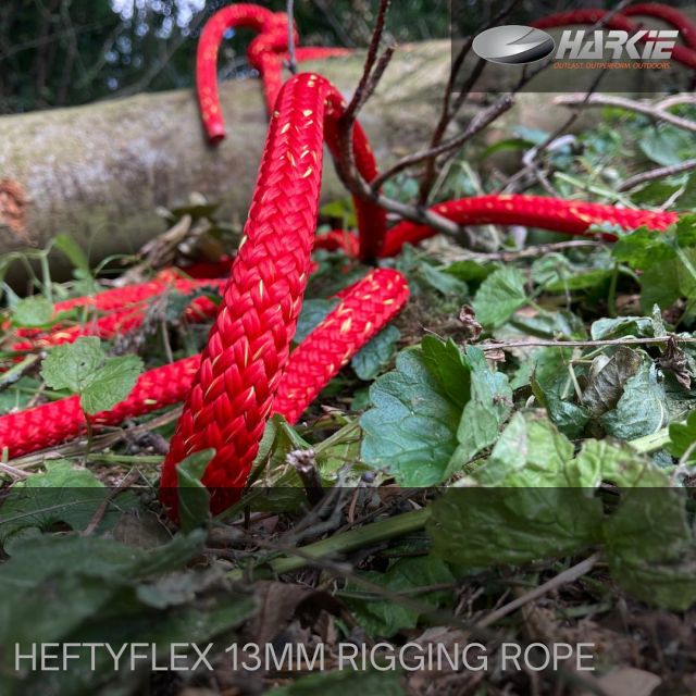 Looking for a new rigging line?  Why not try the HeftyFlex 13mm rigging rope?  ♥️Technaglide coating to maximise pulley efficiency & enhance water repellency 
💛High strength to diameter ratio 
♥️Extremely supple & easy to work with  Comes in a range of lengths  🔗Browse through our HeftyFlex range by clicking on the link below  #harkie #harkieglobal #rigginglife #rope #arblife #arboriculture #arbgear #climbing #treesurgeon #arboristsofinstagram #arborist #forestry #treeclimber #treesurgery #climbingarborist #arboristgear #treecare #treepeople #treework #treecutting #lifesanarborist #treestuff #outdoorlifestyle #certifiedarborist #treeservice #treeremoval