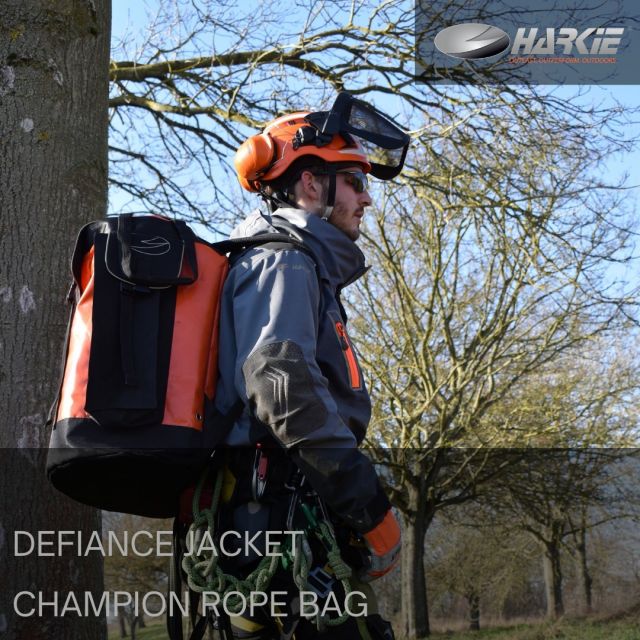 Stay nice and dry with the Defiance range - available in grey or orange, smock or jacket version  🌧️ Made with highly technical Class 4:4 RainBlok fabric - providing not only outstanding waterproofness, but also excellent breathability  🔗 Check out our range of waterproof smocks and jackets by clicking on the link in our bio  #harkie #harkieglobal harkiesmock #rope #arborist #arboristsofinstagram #arboriculture #forestry #treesurgeon #treesurgery #climbingarborist #arboristgear #treeclimber #treecutting #climbing #treecare #outdoorlifestyle #arbgear #arblife #outdoorclothing #treepeople #treework #treecutting #lifesanarborist #treestuff #outdoorlifestyle #certifiedarborist #treeservice #treeremoval #waterproof #waterproofclothing