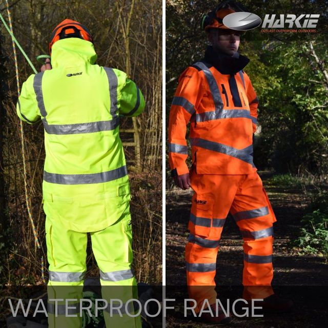 Whether it’s waterproof trousers you need, or a waterproof jacket, Harkie has you covered.  All our range is made from highly technical RainBlok fabric💧💧💧providing class 4:4 breathability & waterproofness.  🔗Browse through our collection by clicking on the link in our bio  #harkie #harkieglobal  #arblife #arboriculture #arbgear #climbing #treesurgeon #arboristsofinstagram #arborist #forestry #treeclimber #treesurgery #treecare #waterproof #waterproofclothing #ppe #outdoorclothing