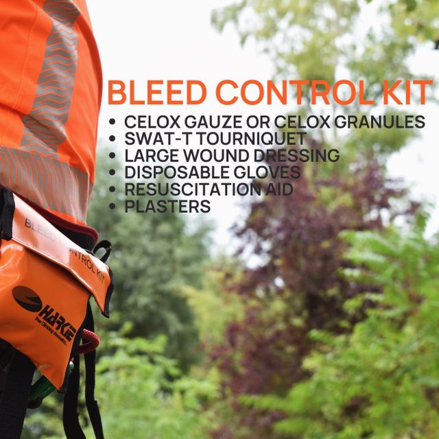 Bleed control kits are a must have for every chainsaw operative ⛓️⛑️  🔗 Get yours by hitting the link in our bio  #harkie #harkieglobal #bleedcontrolkit #arblife #arboriculture #arbgear #climbing #treesurgeon #arboristsofinstagram #arborist #forestry #treesurgery #climbingarborist #arboristgear