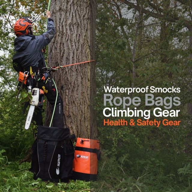 Looking for new arb gear? Check out our range of great quality, durable & long-lasting waterproof smocks, climbing ropes & rope bags.  🔗 Hit the link in our bio for more information  #harkie #harkieglobal #rope #arblife #arboriculture #arbgear #climbing #treesurgeon #arboristsofinstagram #arborist #forestry #treeclimber #treesurgery #treecare #waterproof #waterproofclothing #ppe #outdoorclothing #treeremoval #treepeople #outdoorlifestyle