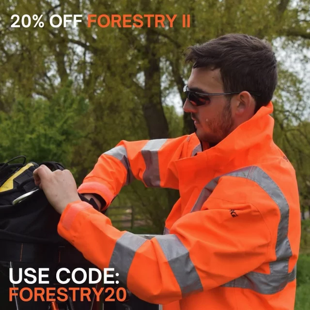 Grab 20% off the FORESTRY II smock ✨

Made with  RainBlok , providing class 4:4 waterproofness & breathability this simple, no fuss design is a favourite amongst many arborists & forestry guys 😎🌳

🔗 Use the code FORESTRY20 at checkout by clicking on the link in our bio 

#harkie #harkieglobal #harkiesmock #arblife #arboriculture #arbgear #climbing #treesurgeon #arboristsofinstagram #arborist #forestry #treesurgery #climbingarborist #arboristgear #waterproof #waterproofclothing #ppe